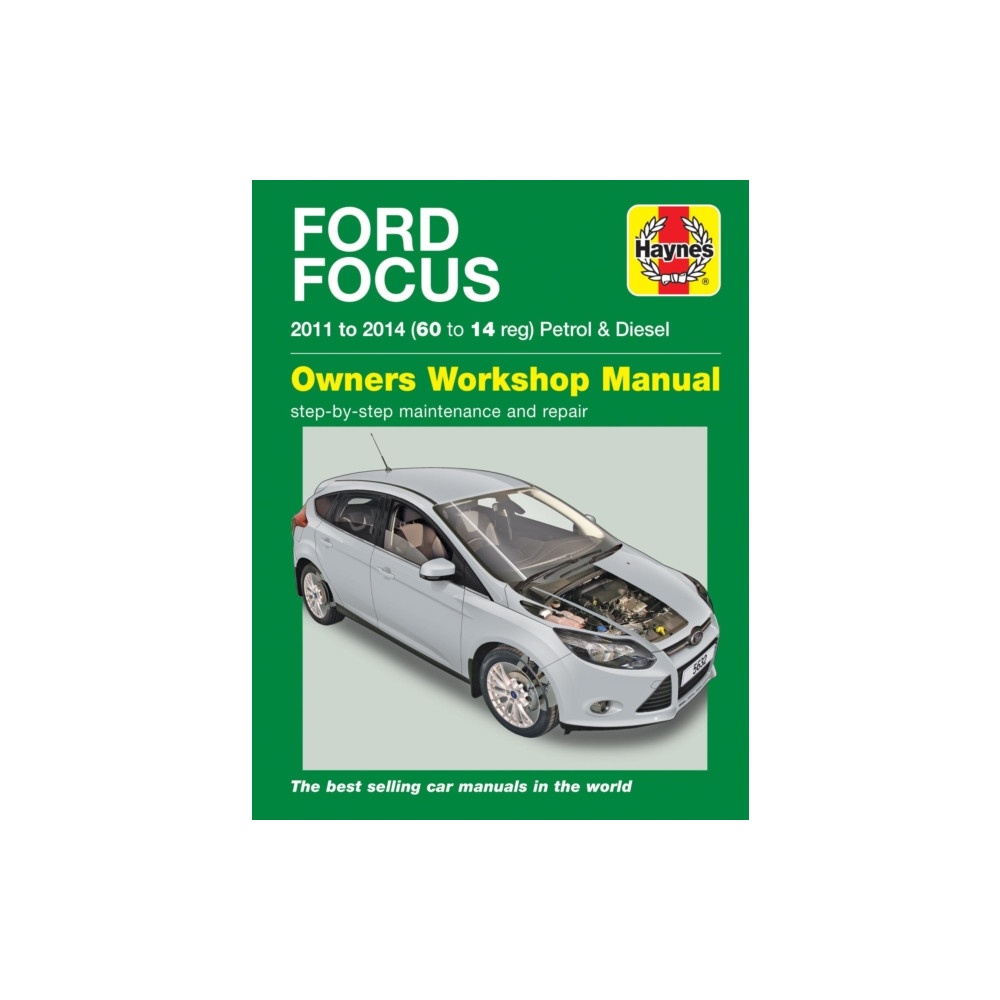 Produktbild för Ford Focus Petrol & Diesel (11 - 14) Haynes Repair Manual (häftad, eng)