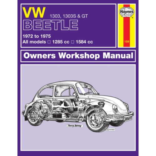 Haynes Publishing Group VW Beetle 1303, 1303S & GT (72 - 75) Haynes Repair Manual (häftad, eng)