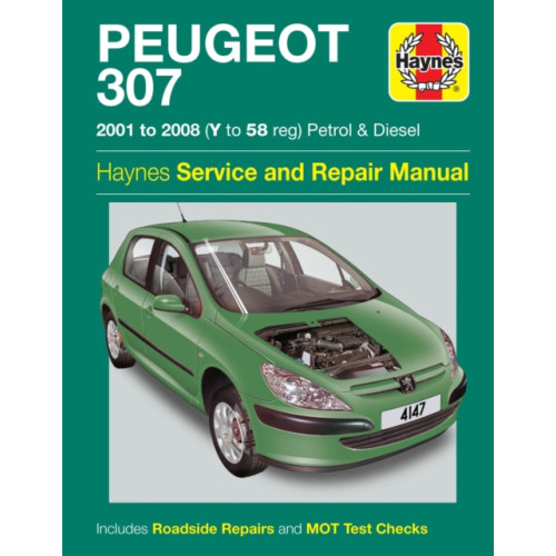 Haynes Publishing Group Peugeot 307 Petrol & Diesel (01 - 08) Haynes Repair Manual (häftad, eng)