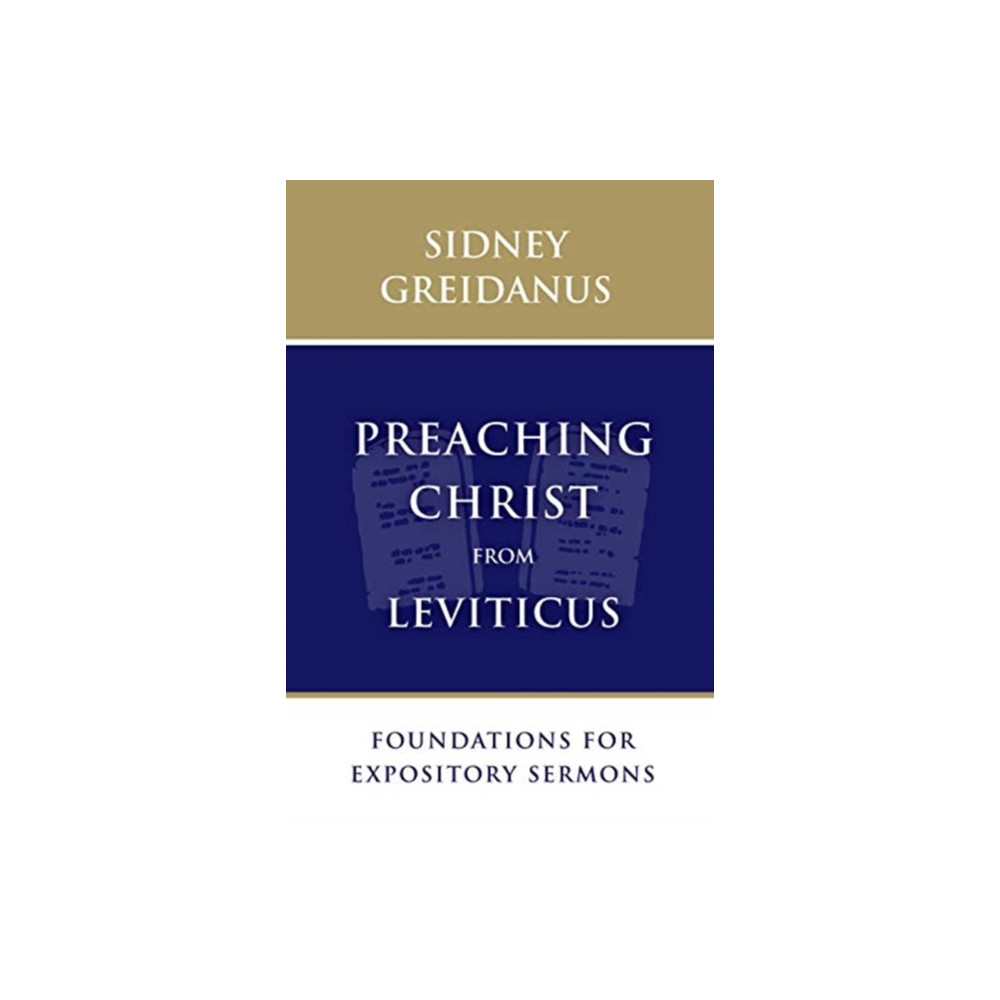 Produktbild för Preaching Christ from Leviticus (häftad, eng)