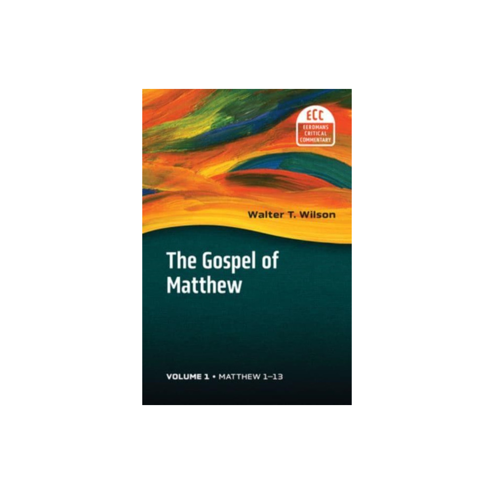 Produktbild för The Gospel of Matthew, Vol 1 (inbunden, eng)