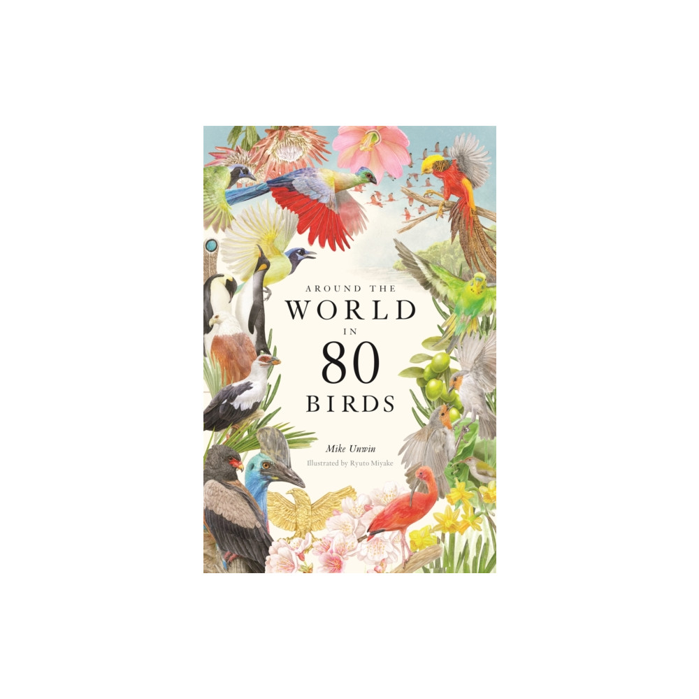 Produktbild för Around the World in 80 Birds (inbunden, eng)