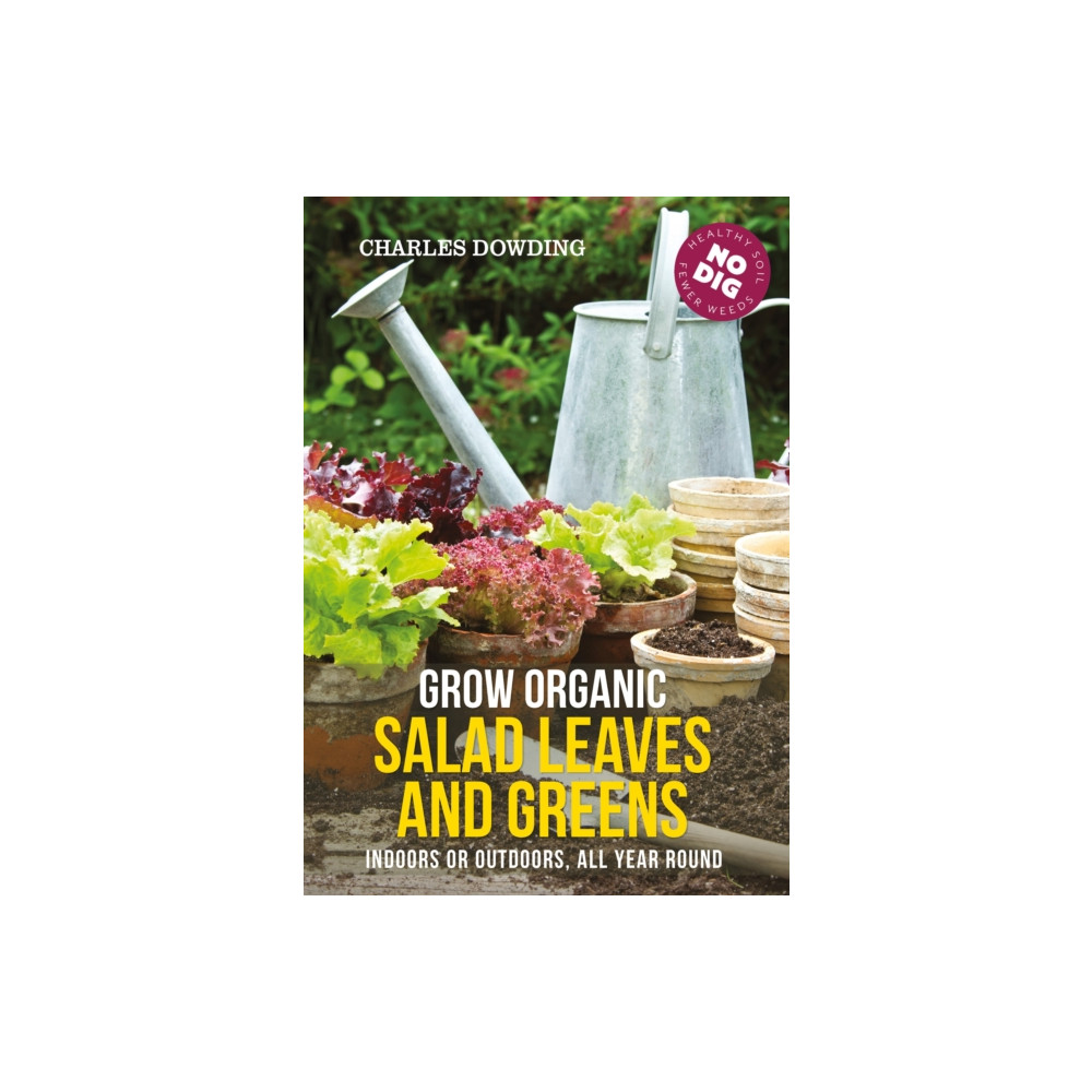 Produktbild för Grow Organic Salad Leaves and Greens (häftad, eng)