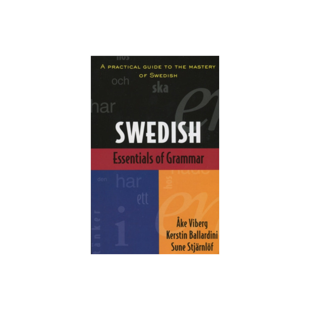 Produktbild för Essentials of Swedish Grammar (häftad, eng)