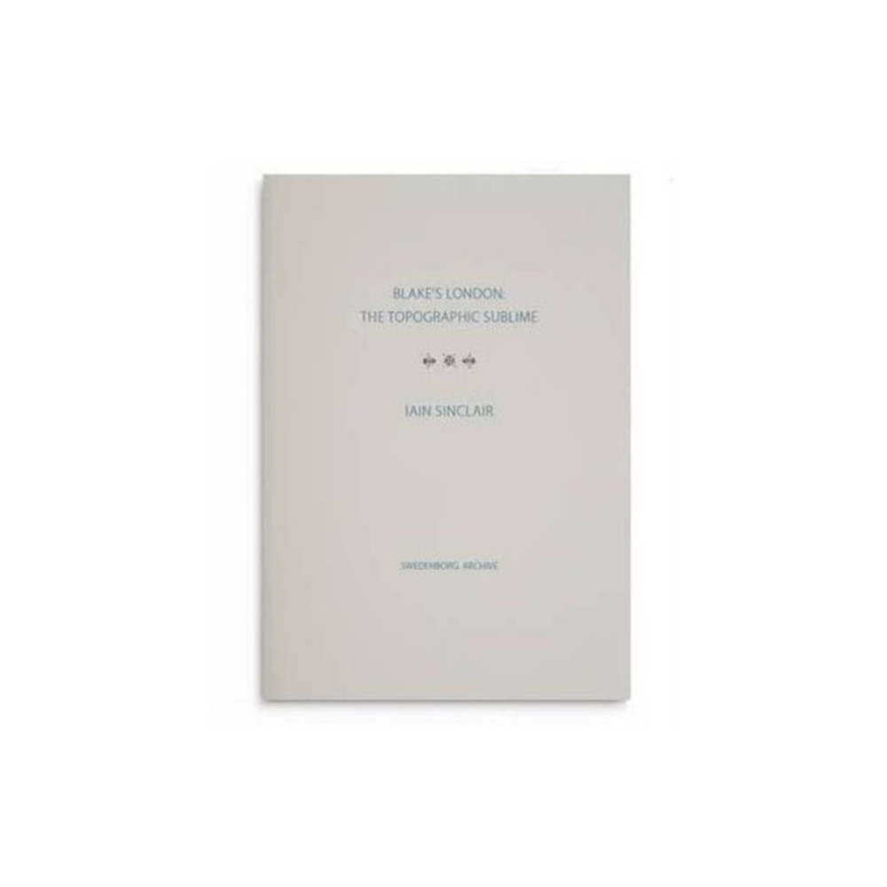 Produktbild för Blake's London: the Topographic Sublime (inbunden, eng)