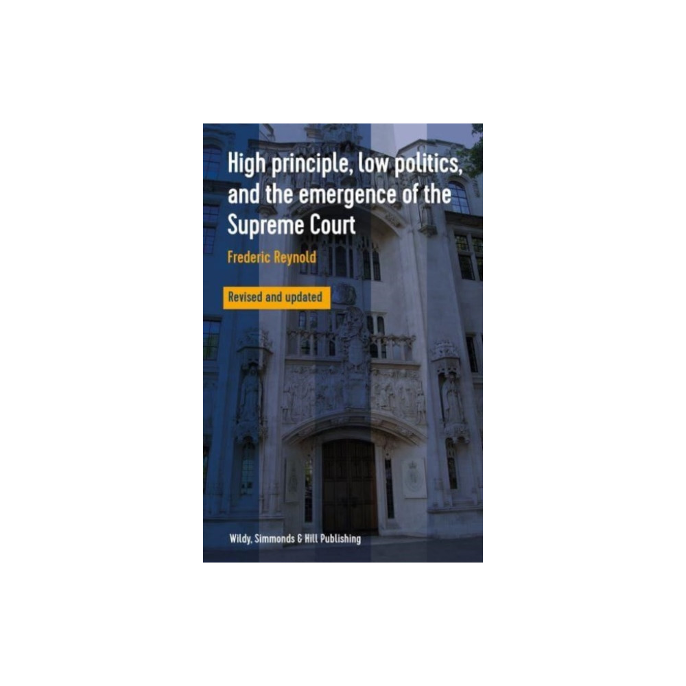 Produktbild för High Principle, Low Politics, and the Emergence of the Supreme Court (häftad, eng)