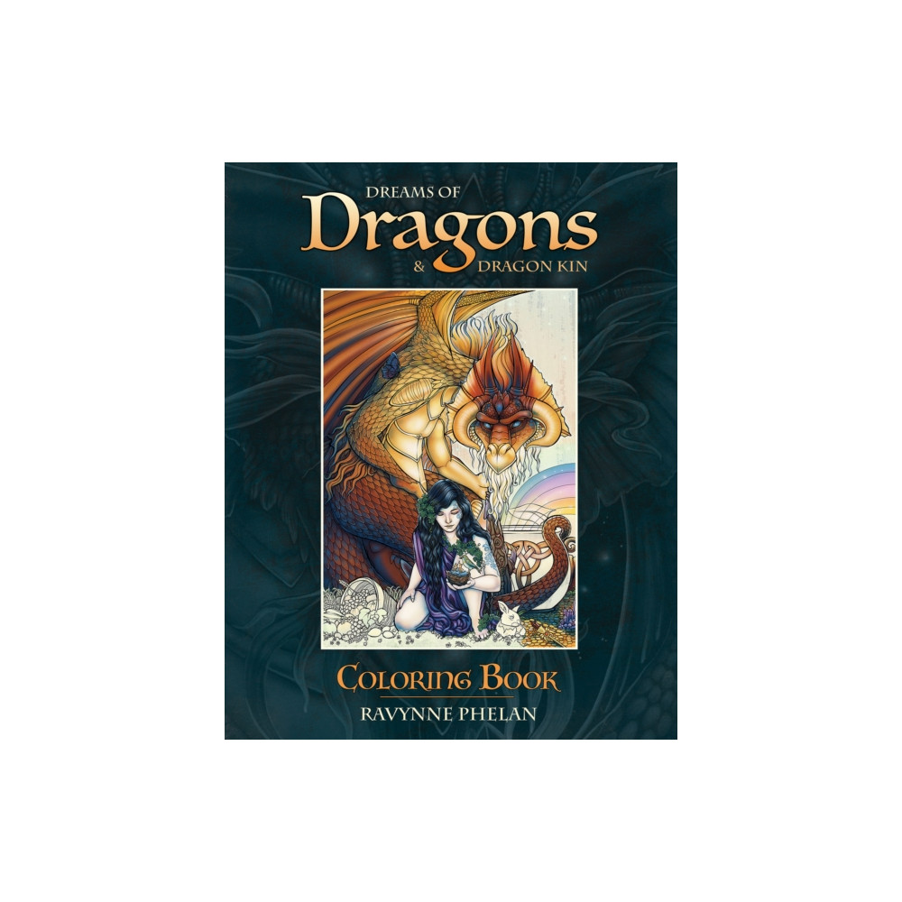 Produktbild för Dreams of Dragons & Dragon Kin Coloring Book (häftad, eng)