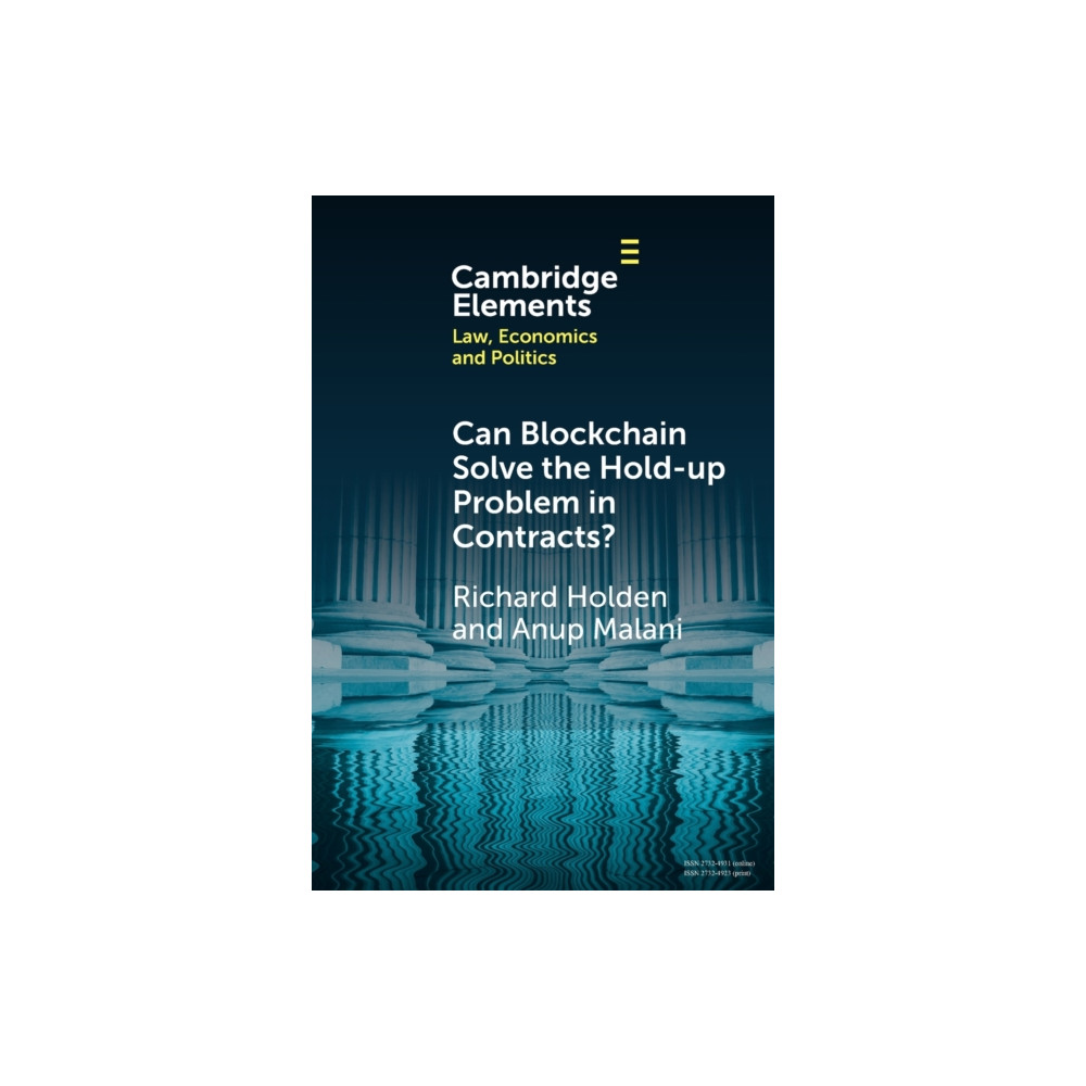 Produktbild för Can Blockchain Solve the Hold-up Problem in Contracts? (häftad, eng)