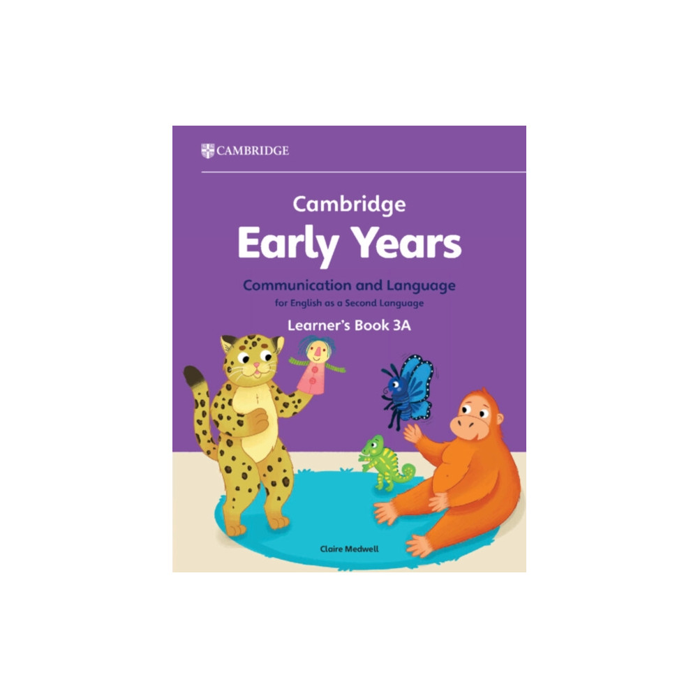 Produktbild för Cambridge Early Years Communication and Language for English as a Second Language Learner's Book 3A (häftad, eng)