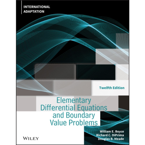 John Wiley & Sons Inc Elementary Differential Equations and Boundary Value Problems, International Adaptation (häftad, eng)