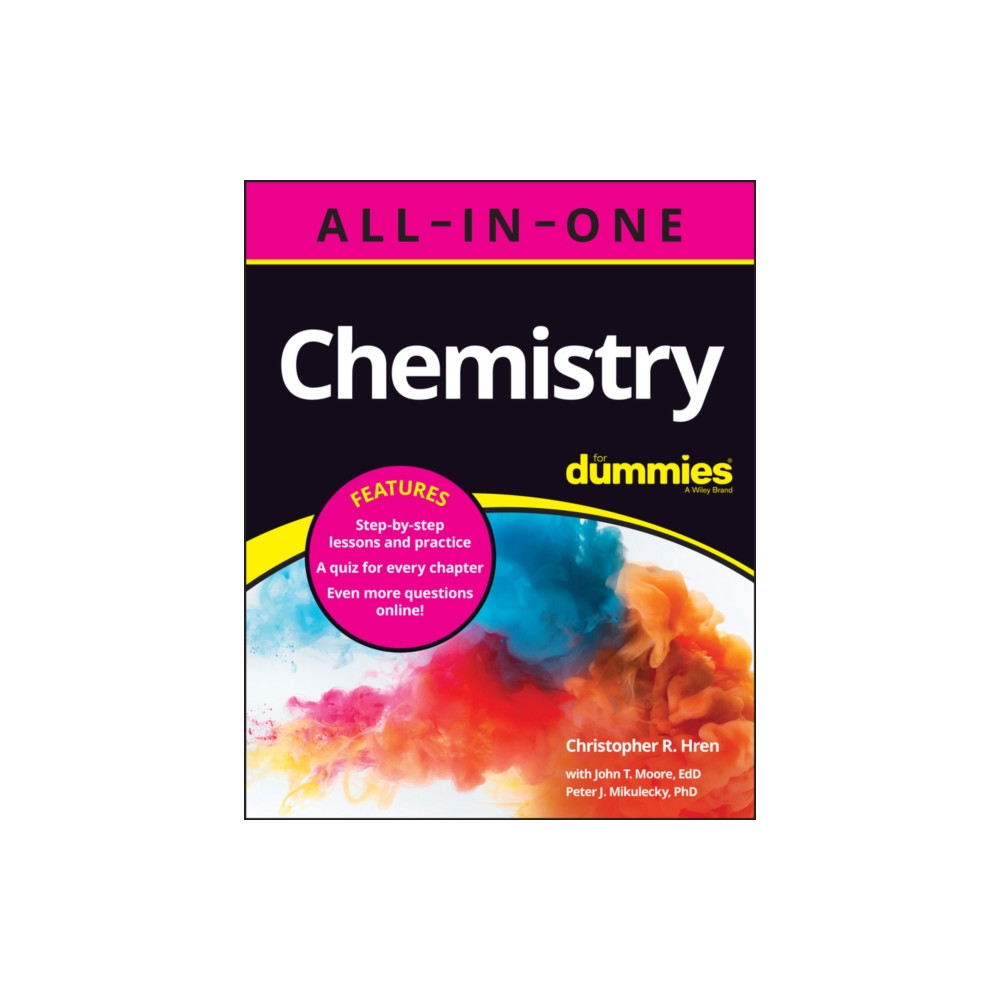 Produktbild för Chemistry All-in-One For Dummies (+ Chapter Quizzes Online) (häftad, eng)