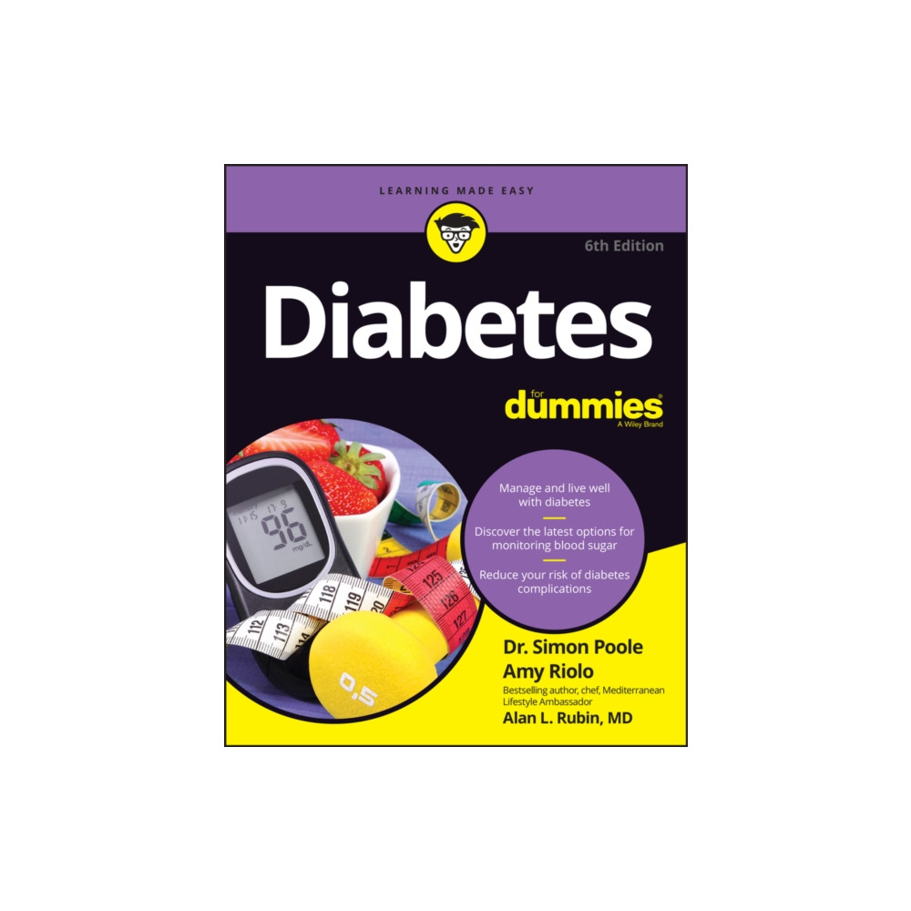 Produktbild för Diabetes For Dummies (häftad, eng)