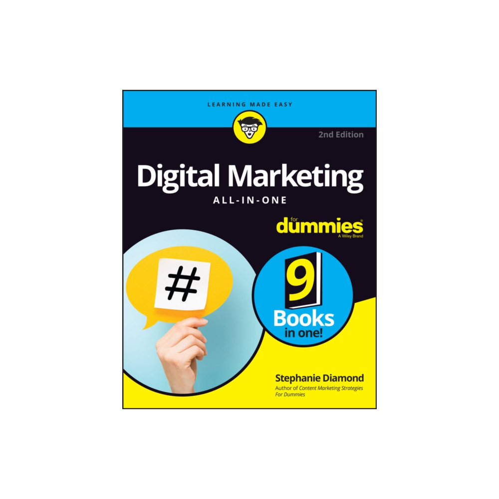 Produktbild för Digital Marketing All-In-One For Dummies (häftad, eng)