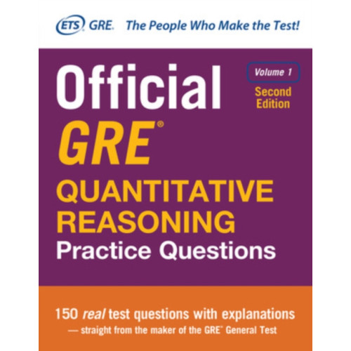 McGraw-Hill Education Official GRE Quantitative Reasoning Practice Questions, Second Edition, Volume 1 (häftad, eng)