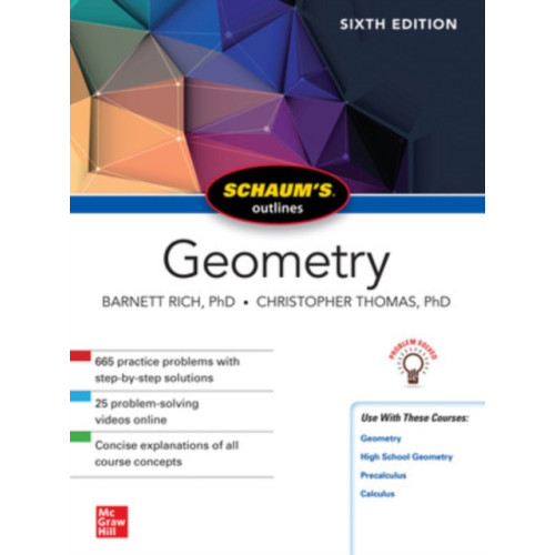 McGraw-Hill Education Schaum's Outline of Geometry, Sixth Edition (häftad, eng)