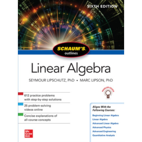 McGraw-Hill Education Schaum's Outline of Linear Algebra, Sixth Edition (häftad, eng)