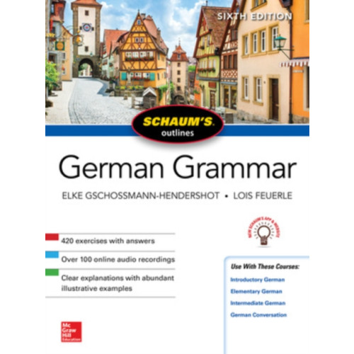 McGraw-Hill Education Schaum's Outline of German Grammar, Sixth Edition (häftad, eng)