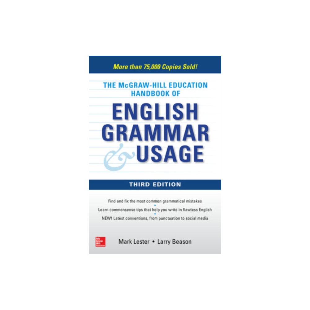 Produktbild för McGraw-Hill Education Handbook of English Grammar & Usage (häftad, eng)