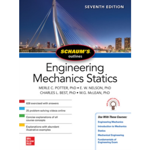 McGraw-Hill Education Schaum's Outline of Engineering Mechanics: Statics, Seventh Edition (häftad, eng)