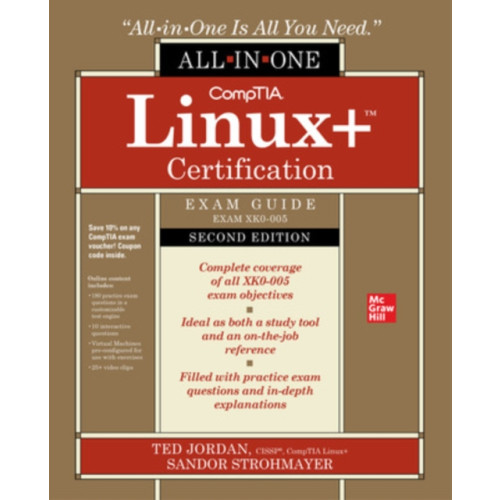 McGraw-Hill Education CompTIA Linux+ Certification All-in-One Exam Guide, Second Edition (Exam XK0-005) (häftad, eng)