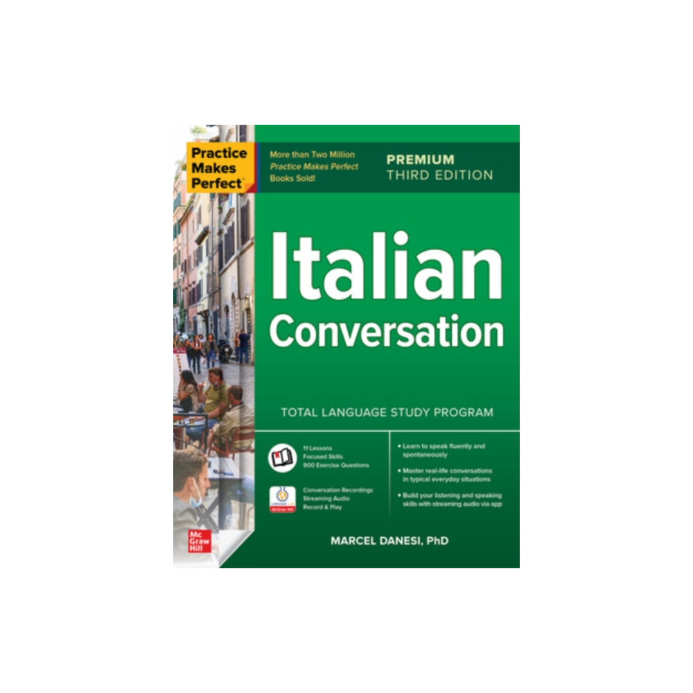Produktbild för Practice Makes Perfect: Italian Conversation, Premium Third Edition (häftad, eng)