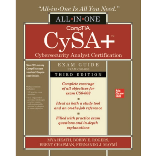 McGraw-Hill Education CompTIA CySA+ Cybersecurity Analyst Certification All-in-One Exam Guide, Third Edition (Exam CS0-003) (häftad, eng)