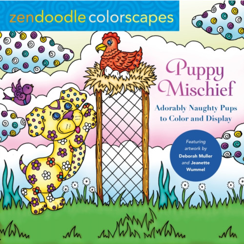 St. Martin's Publishing Group Zendoodle Colorscapes: Puppy Mischief (häftad, eng)