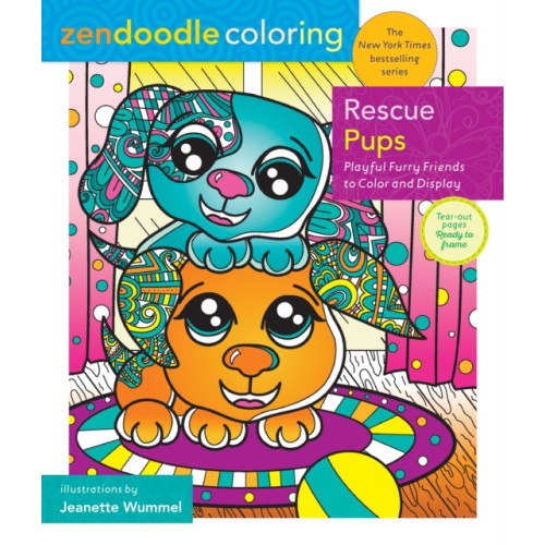 St. Martin's Publishing Group Zendoodle Coloring: Rescue Pups (häftad, eng)