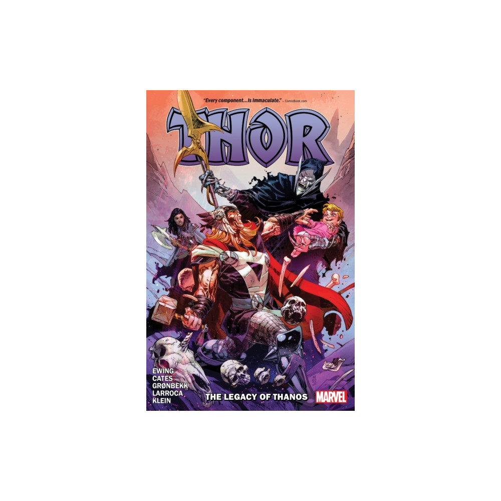 Produktbild för Thor by Donny Cates Vol. 5: The Legacy of Thanos (häftad, eng)