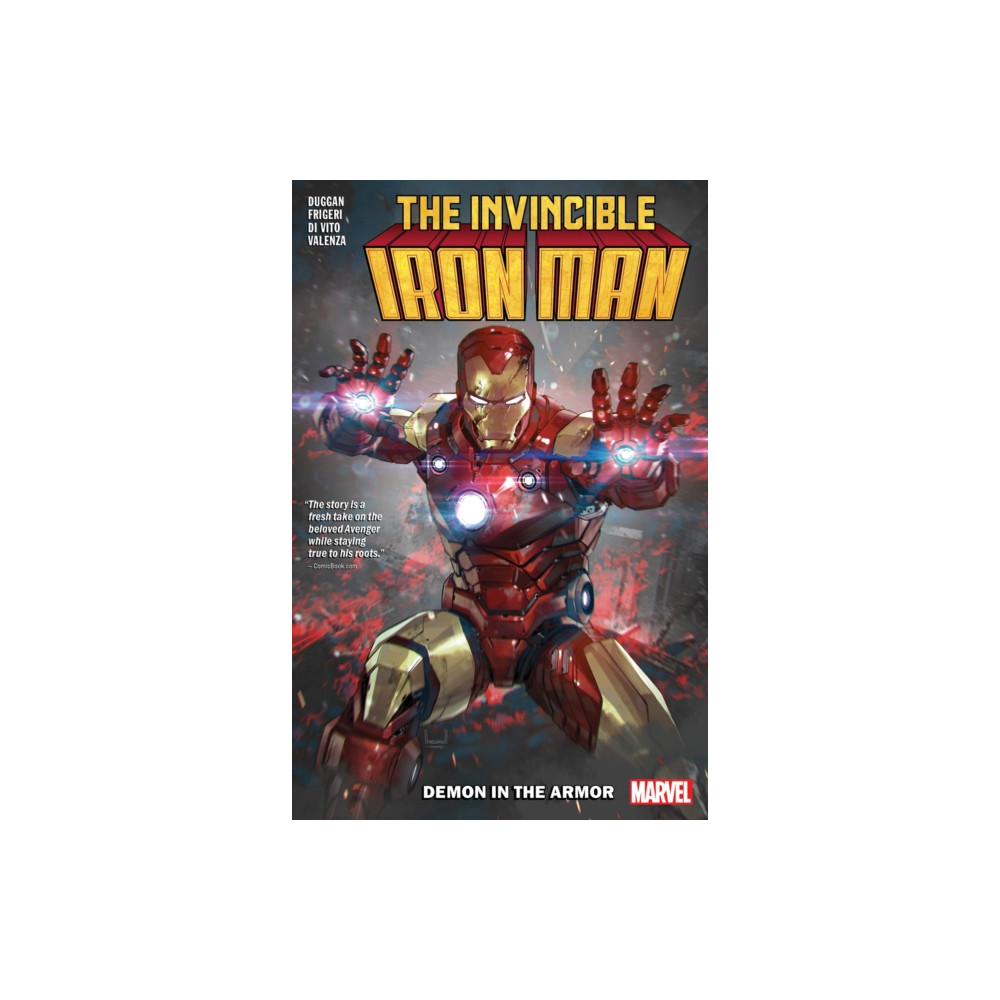Produktbild för Invincible Iron Man By Gerry Duggan Vol. 1: Demon In The Armor (häftad, eng)