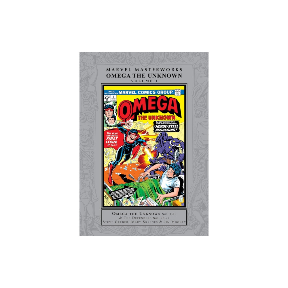 Produktbild för Marvel Masterworks: Omega The Unknown Vol. 1 (inbunden, eng)