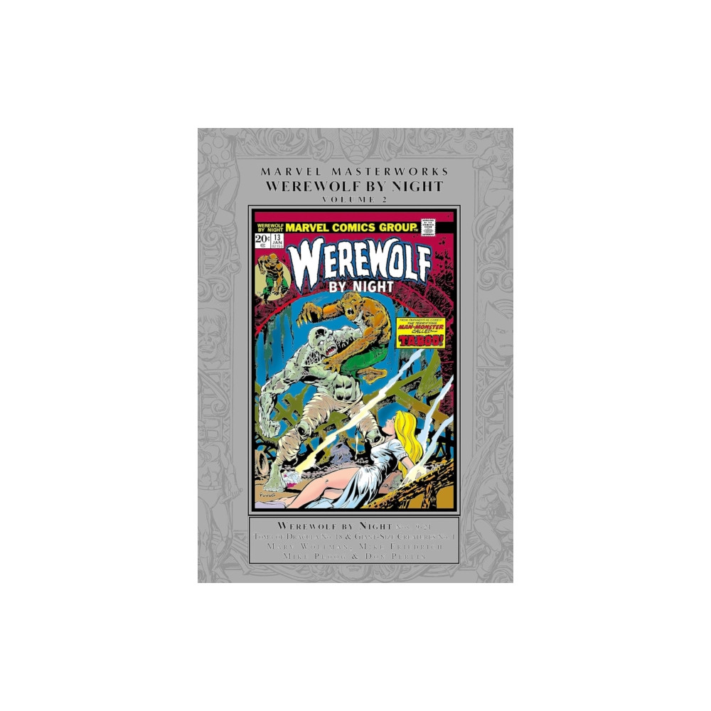Produktbild för Marvel Masterworks: Werewolf By Night Vol. 2 (inbunden, eng)