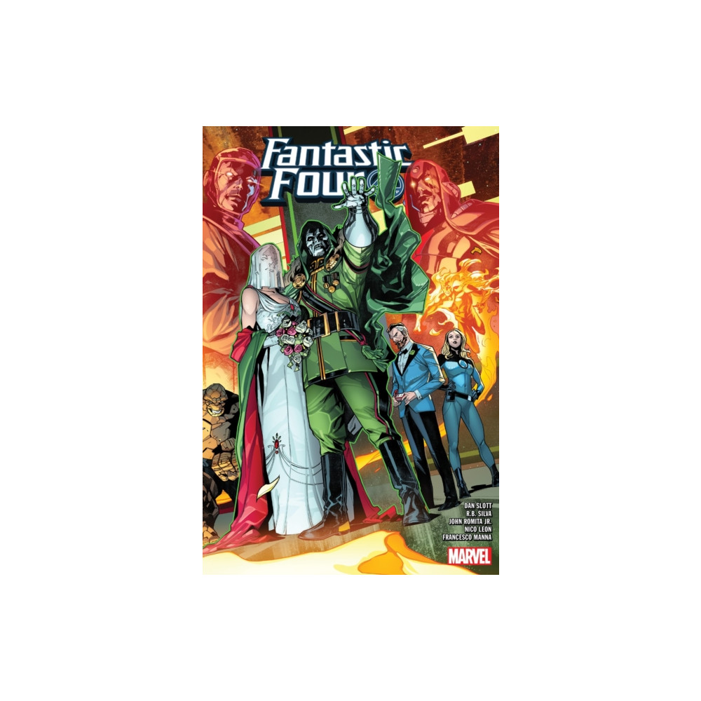 Produktbild för Fantastic Four by Dan Slott Vol. 4 (inbunden, eng)
