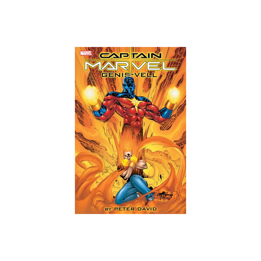 Produktbild för Captain Marvel: Genis-Vell By Peter David Omnibus (inbunden, eng)