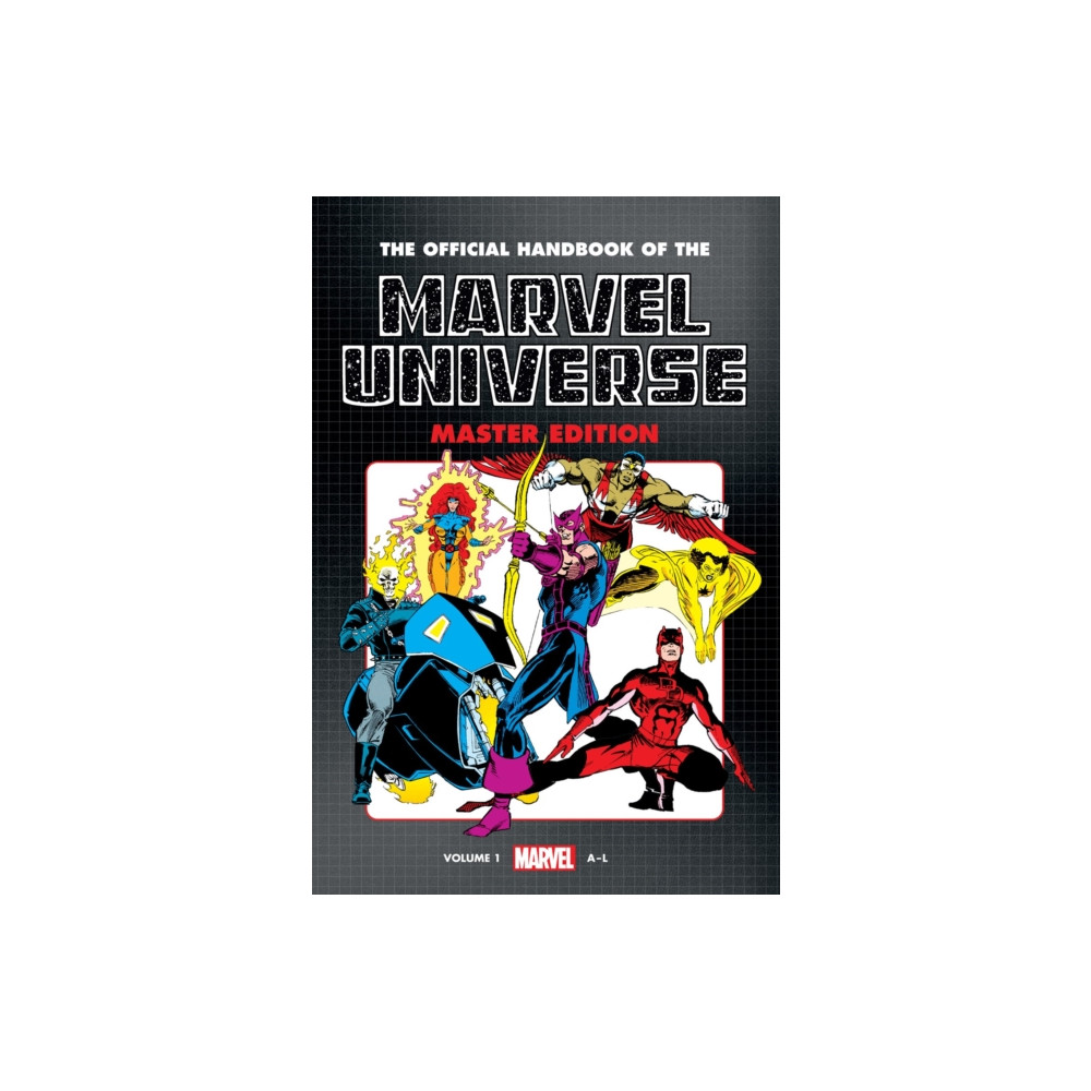 Produktbild för Official Handbook of The Marvel Universe: Master Edition Omnibus Vol. 1 (inbunden, eng)