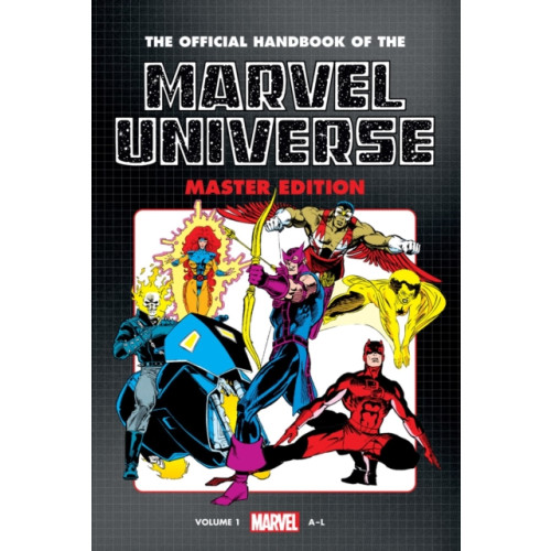 Marvel Comics Official Handbook of The Marvel Universe: Master Edition Omnibus Vol. 1 (inbunden, eng)