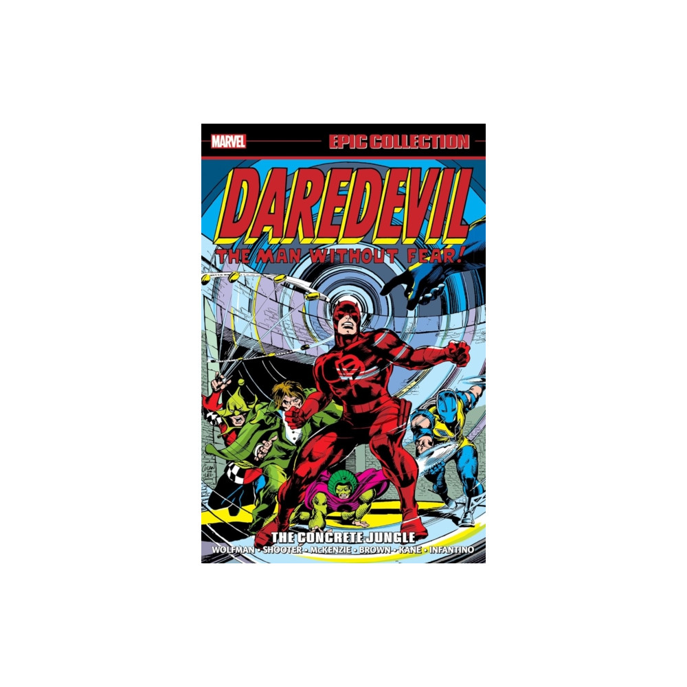 Produktbild för Daredevil Epic Collection: The Concrete Jungle (häftad, eng)