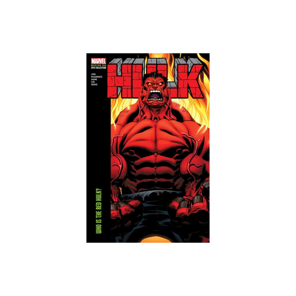 Produktbild för Hulk Modern Era Epic Collection: Who Is The Red Hulk? (häftad, eng)