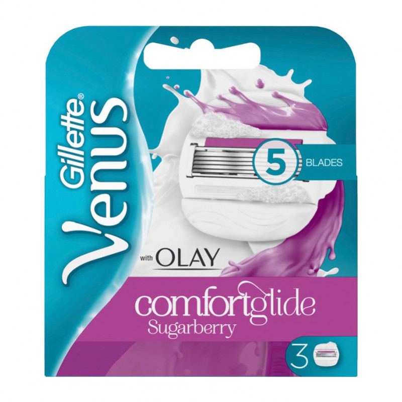 Produktbild för Venus Olay Comfortglide Sugarberry Refill