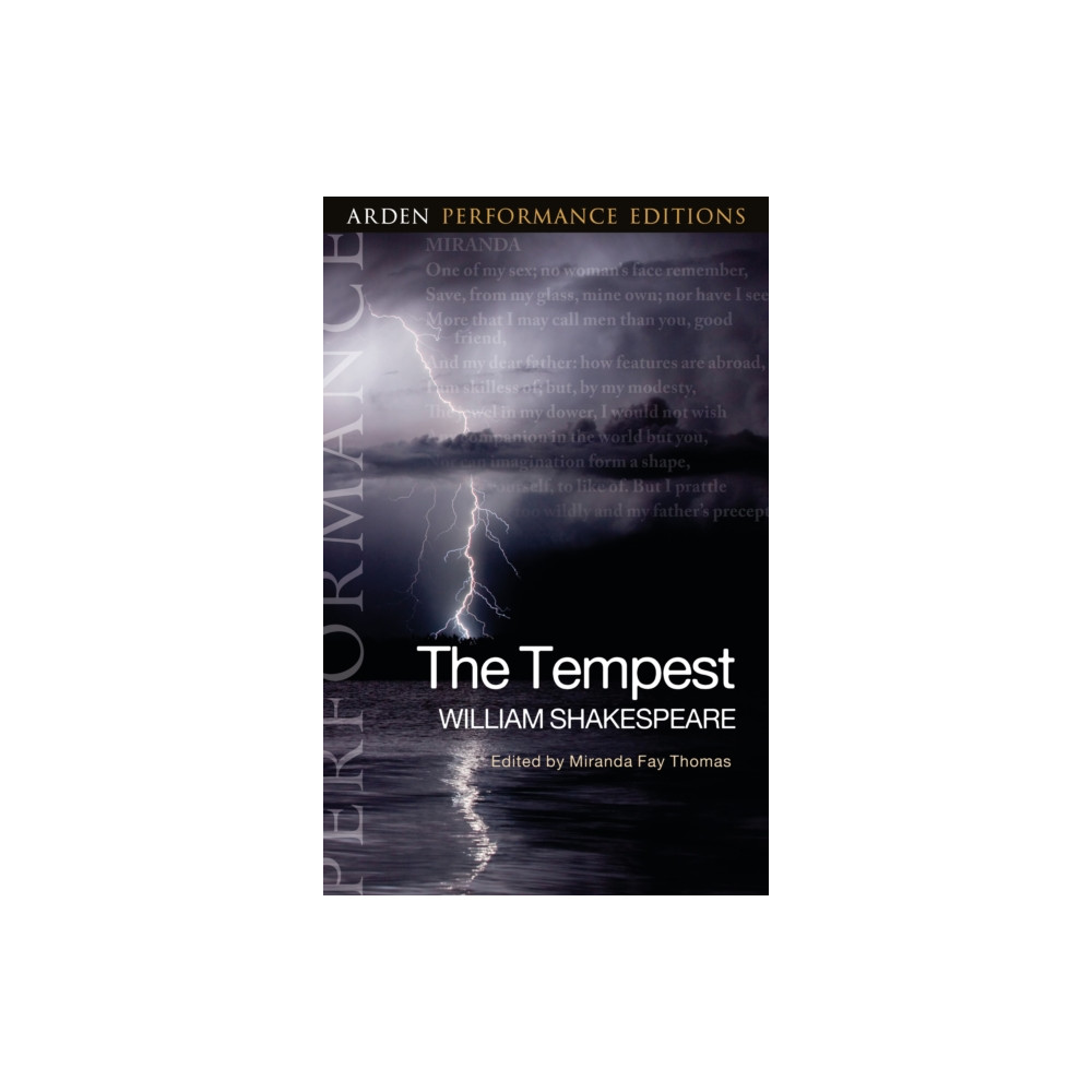 Produktbild för The Tempest: Arden Performance Editions (häftad, eng)
