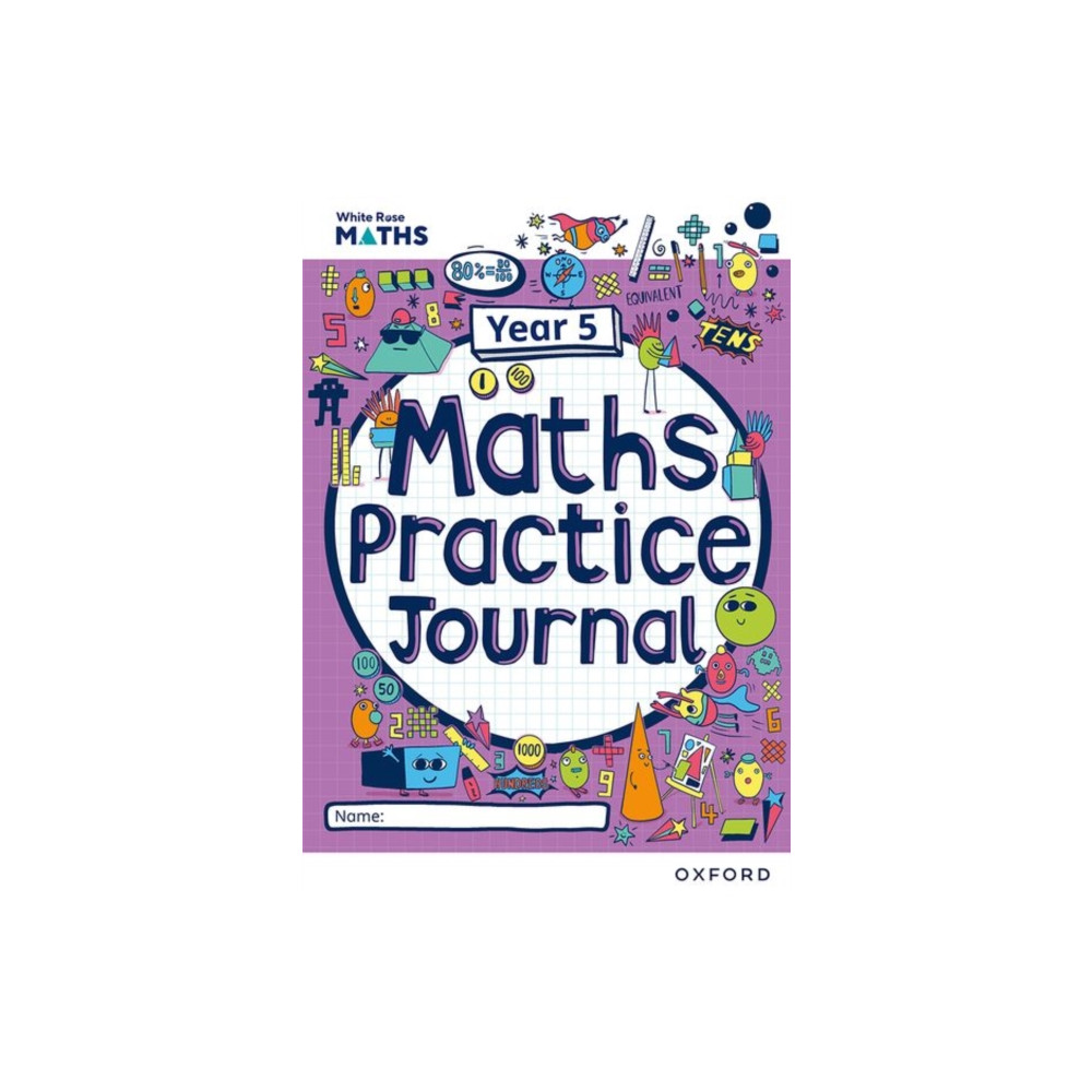 Produktbild för White Rose Maths Practice Journals Year 5 Workbook: Single Copy (häftad, eng)