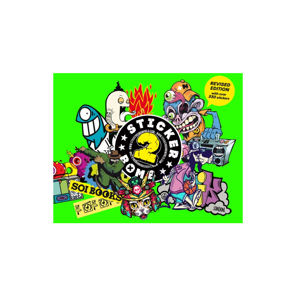 Produktbild för Stickerbomb 2 (häftad, eng)