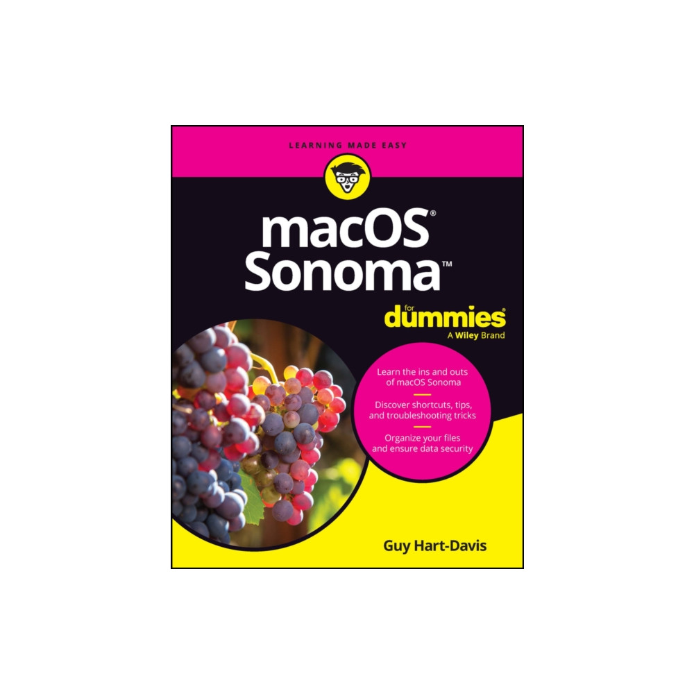 Produktbild för macOS Sonoma For Dummies (häftad, eng)