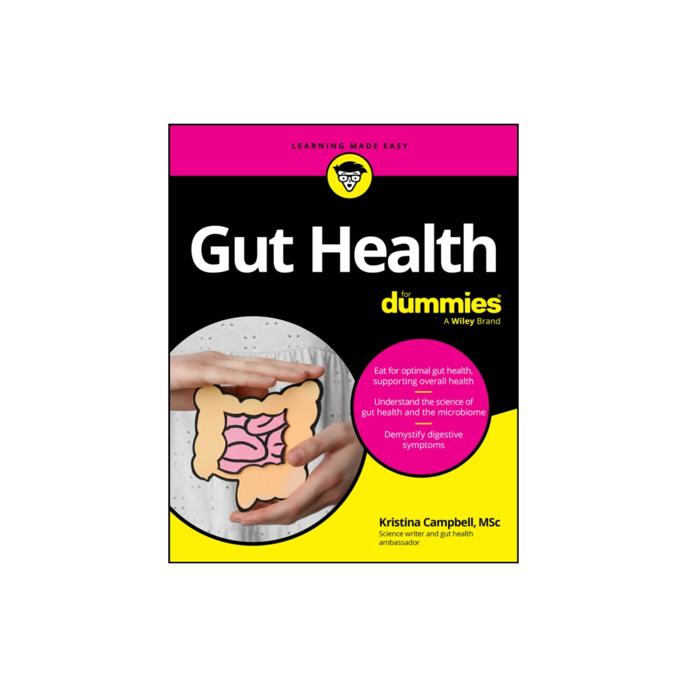 Produktbild för Gut Health For Dummies (häftad, eng)