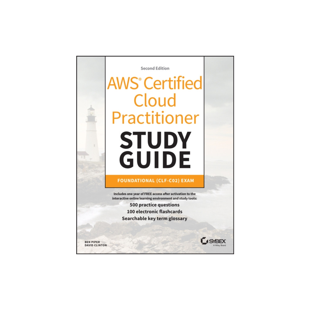 Produktbild för AWS Certified Cloud Practitioner Study Guide With 500 Practice Test Questions (häftad, eng)