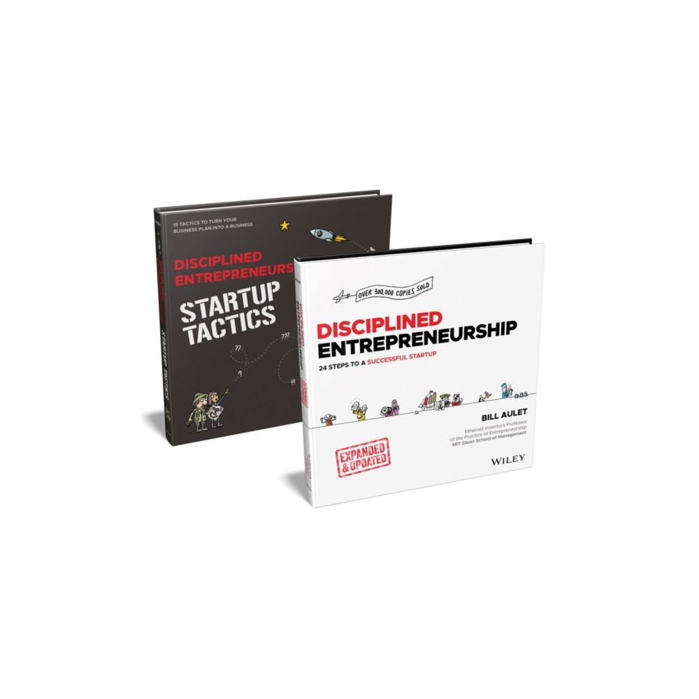 Produktbild för Disciplined Entrepreneurship Bundle: Includes Disciplined Entrepreneurship, Expanded & Updated + Disciplined Entrepreneurship Startup Tactics (inbunden, eng)