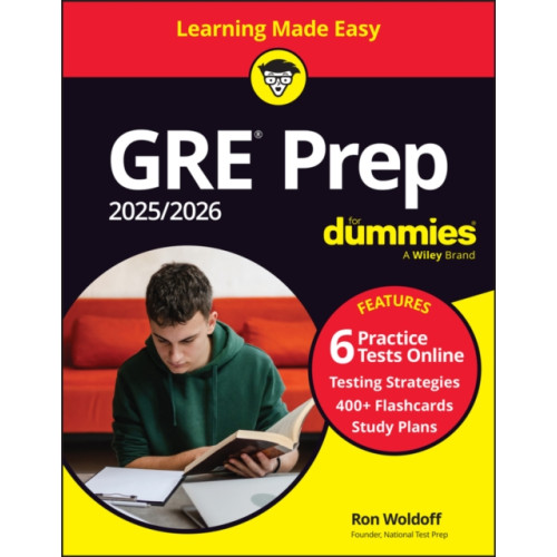 John Wiley & Sons Inc GRE Prep 2025/2026 For Dummies (häftad, eng)