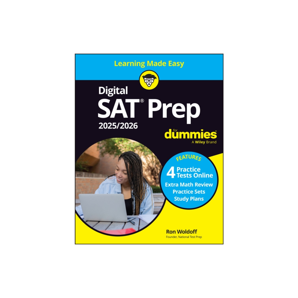 Produktbild för Digital SAT Prep 2025/2026 For Dummies (häftad, eng)