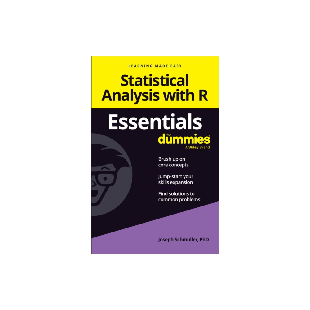 Produktbild för Statistical Analysis with R Essentials For Dummies (häftad, eng)
