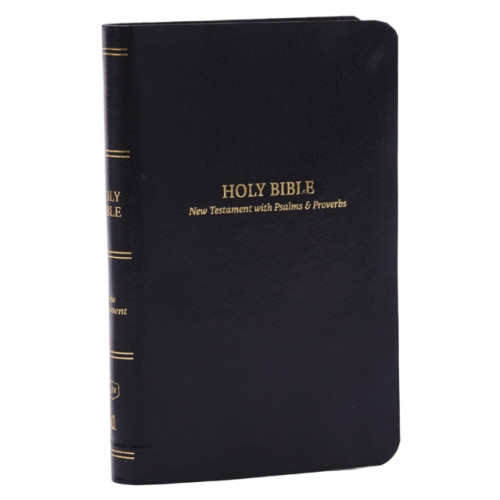 Thomas nelson publishers KJV Holy Bible: Pocket New Testament with Psalms and Proverbs, Black Leatherflex, Red Letter, Comfort Print: King James Version (häftad, eng)